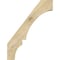Ekena Millwork 6"W x 26"D x 34"H Balboa Rough Sawn Knee Brace, Douglas Fir BRC06X26X34BOA00RDF - alternate 2